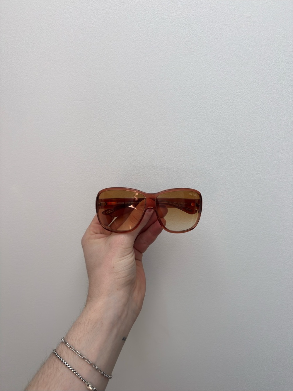 TOM FORD Orange Gradient Sunglasses
